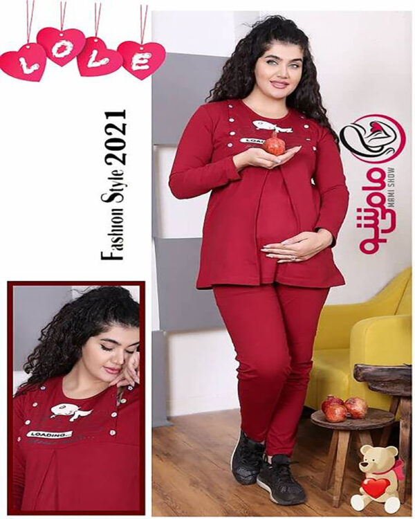 تونیک و شلوار بارداری مدل پرنسا (8)